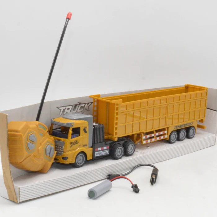 Rechargeable RC Transport Truck With Light