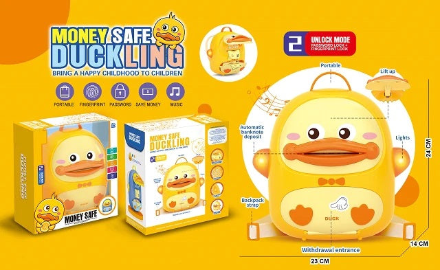 2 in 1 Money Safe Duckling with Light & Sound