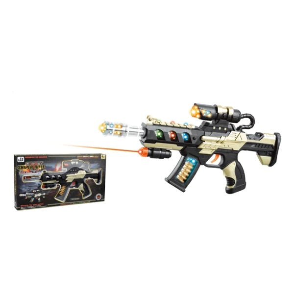 Kids Sniper Rifle Toy Gun with Light & Sound