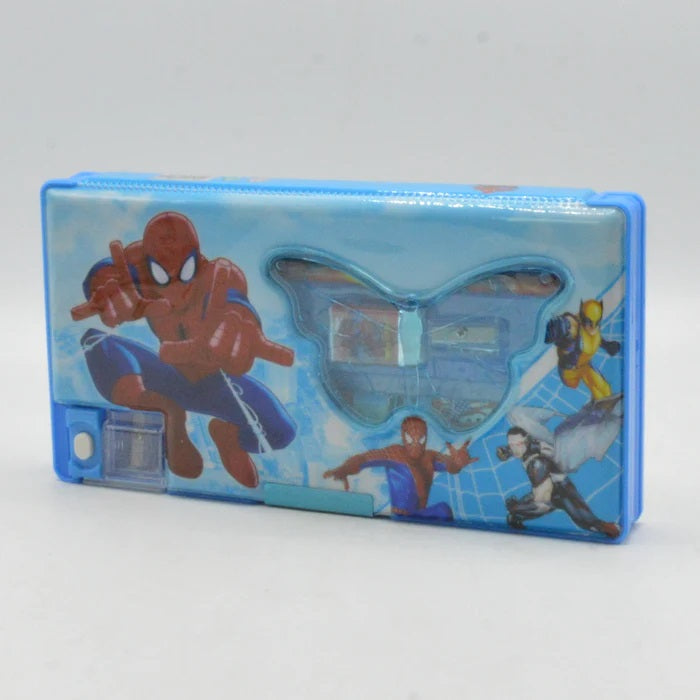 Spiderman Theme Geometry Box With Accessories