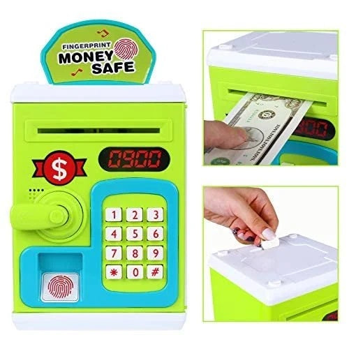 Money ATM Box with Finger Print Sensor