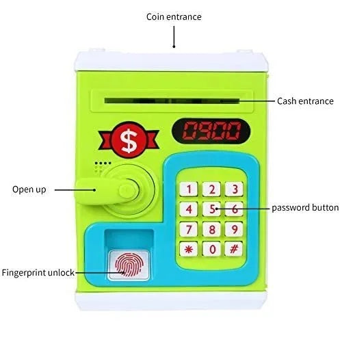 Money ATM Box with Finger Print Sensor