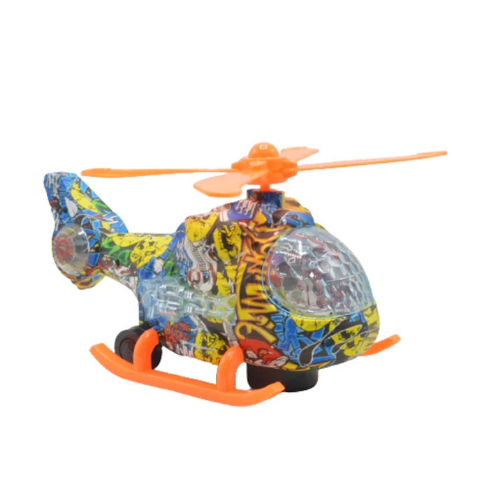 Flying Helicopter With Light & Sound