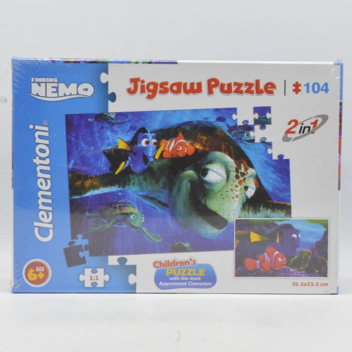 2 in 1 Finding Nemo Puzzle Game