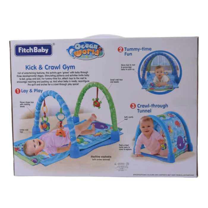 Ocean World Baby Play Gym Mat