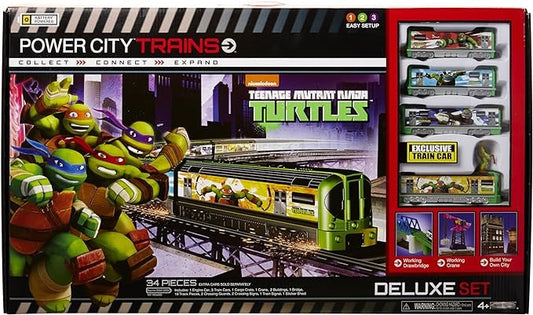 Power City Trains Turtle Deluxe Set