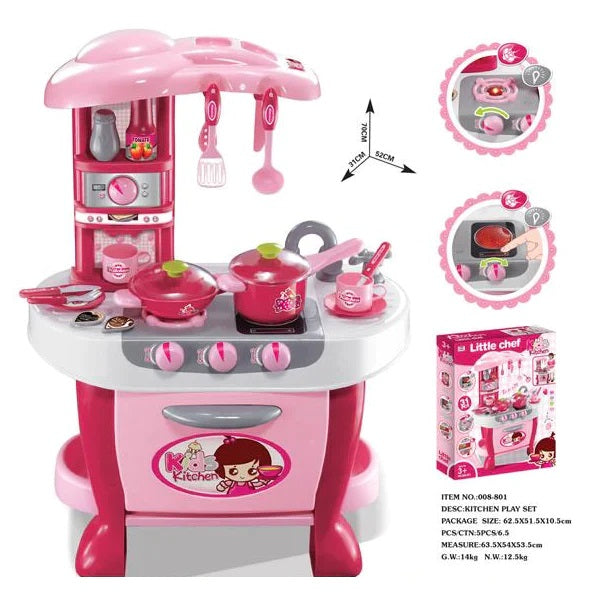 Baby Little Kitchen With Touch Sensation