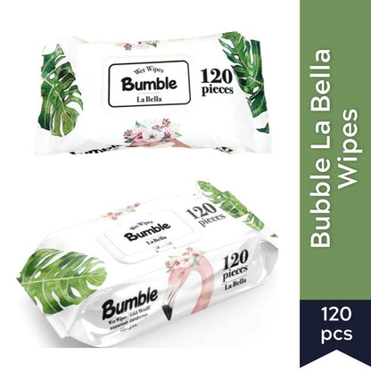 Bumble Baby Wet Wipes Extra Sensitive 120 Pieces