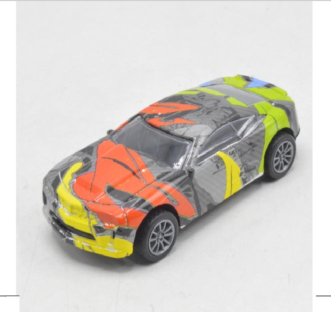 Diecast Colorful Racing Car