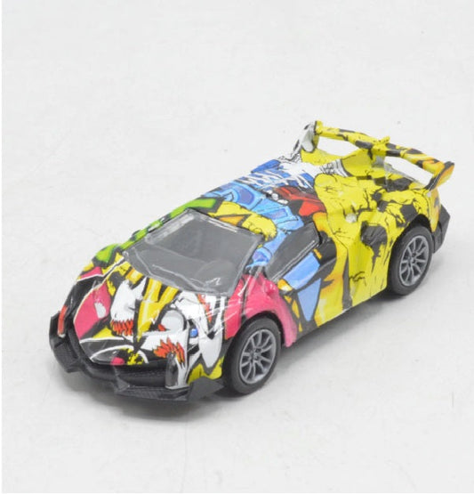 Diecast Colorful Racing Car