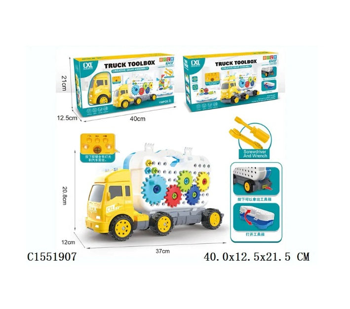 Truck Theme Tool Box Toy